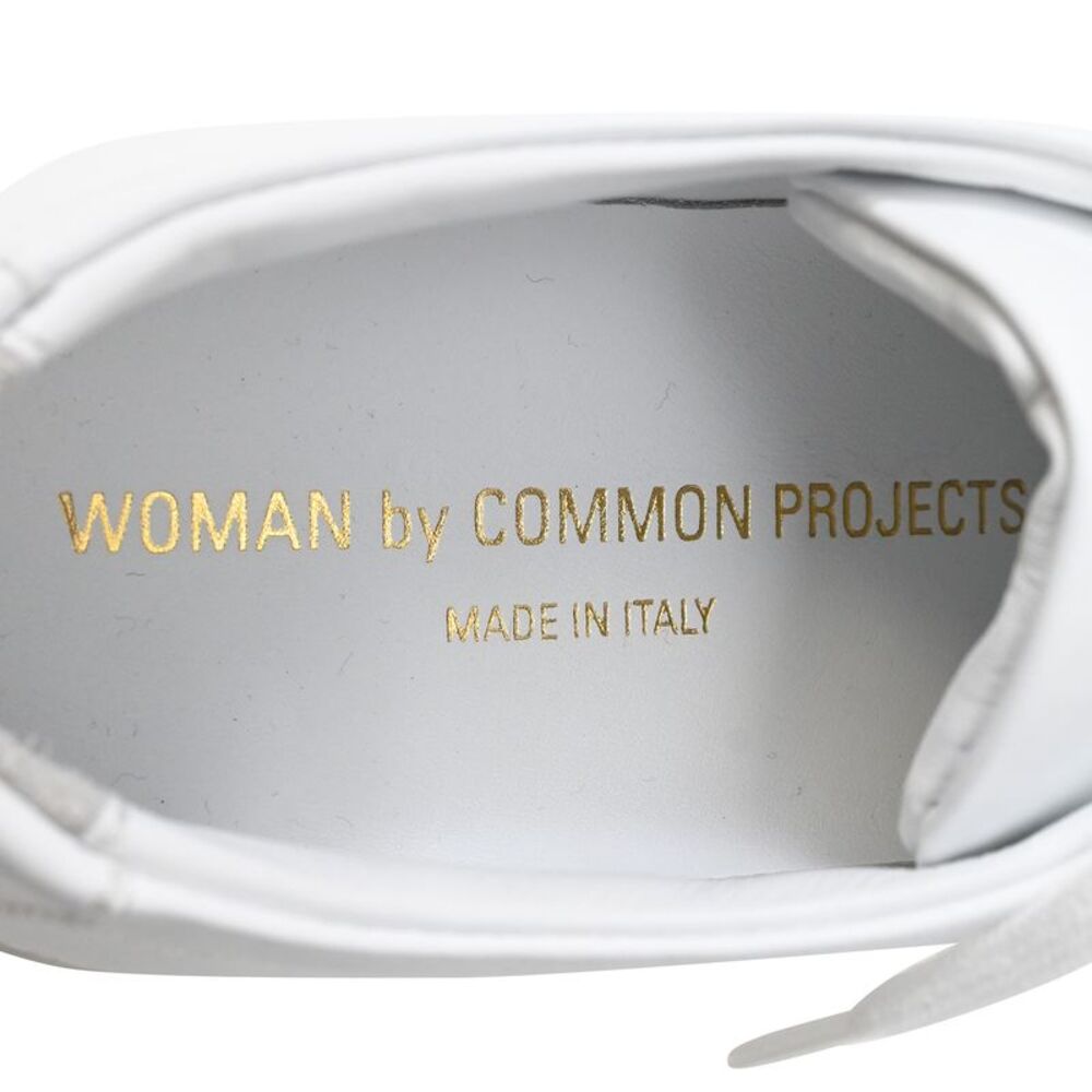 Common Projects Achilles Low-Top Sneakers in White Leather - Picture 7 of 8